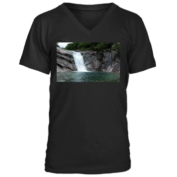 Waterfalls Men's V-Neck T-Shirt