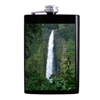 Waterfalls Hip Flask