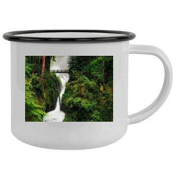 Waterfalls Camping Mug