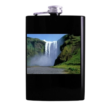 Waterfalls Hip Flask