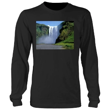 Waterfalls Men's Heavy Long Sleeve TShirt