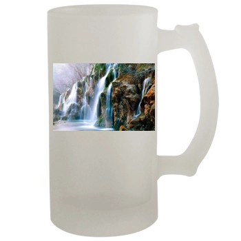 Waterfalls 16oz Frosted Beer Stein