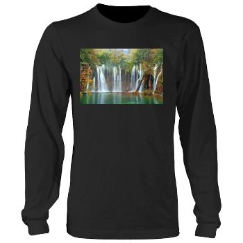 Waterfalls Men's Heavy Long Sleeve TShirt