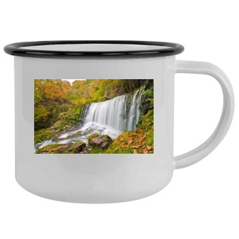 Waterfalls Camping Mug