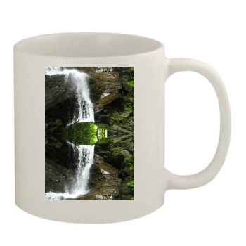 Waterfalls 11oz White Mug