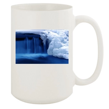 Waterfalls 15oz White Mug