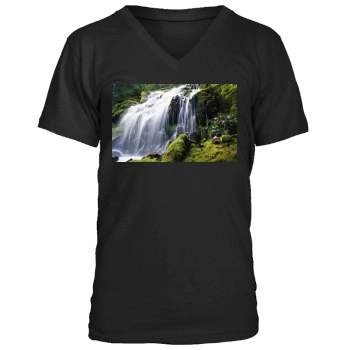 Waterfalls Men's V-Neck T-Shirt