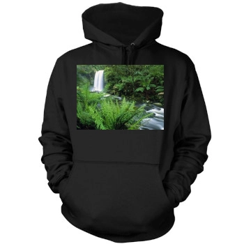 Waterfalls Mens Pullover Hoodie Sweatshirt