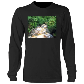 Waterfalls Men's Heavy Long Sleeve TShirt