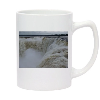 Waterfalls 14oz White Statesman Mug