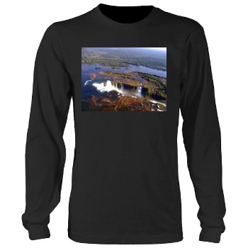 Waterfalls Men's Heavy Long Sleeve TShirt