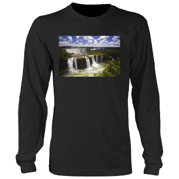 Waterfalls Men's Heavy Long Sleeve TShirt