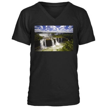 Waterfalls Men's V-Neck T-Shirt