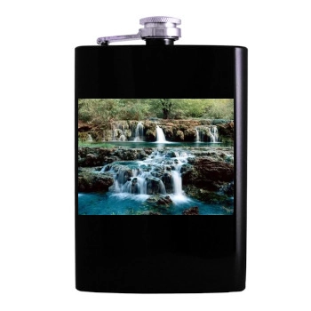 Waterfalls Hip Flask