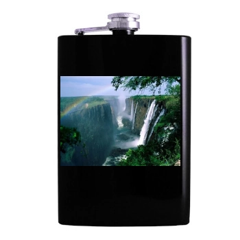 Waterfalls Hip Flask