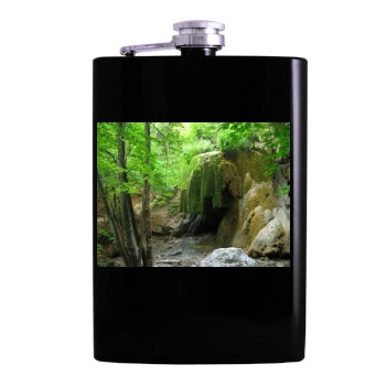 Waterfalls Hip Flask