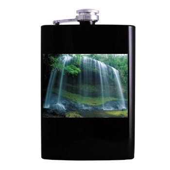 Waterfalls Hip Flask