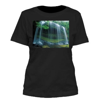 Waterfalls Women's Cut T-Shirt