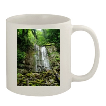 Waterfalls 11oz White Mug