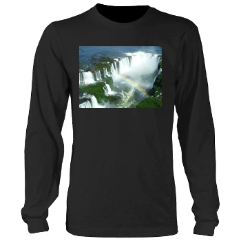 Waterfalls Men's Heavy Long Sleeve TShirt