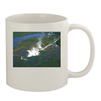 Waterfalls 11oz White Mug