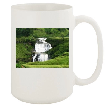 Waterfalls 15oz White Mug