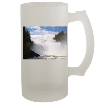 Waterfalls 16oz Frosted Beer Stein