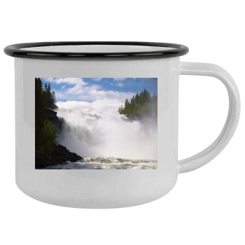 Waterfalls Camping Mug