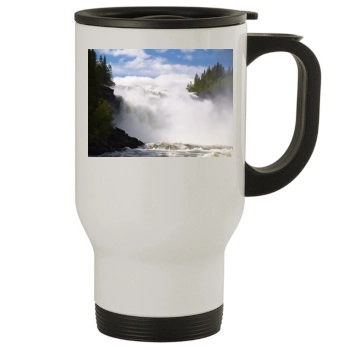 Waterfalls Stainless Steel Travel Mug