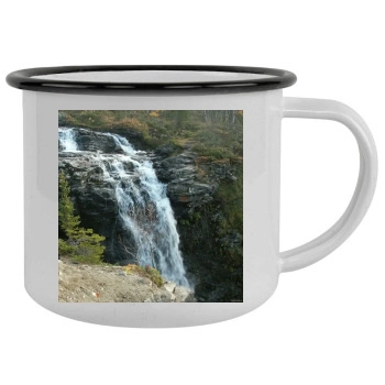 Waterfalls Camping Mug
