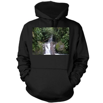 Waterfalls Mens Pullover Hoodie Sweatshirt