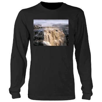 Waterfalls Men's Heavy Long Sleeve TShirt