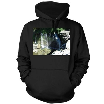 Waterfalls Mens Pullover Hoodie Sweatshirt