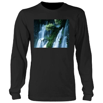 Waterfalls Men's Heavy Long Sleeve TShirt