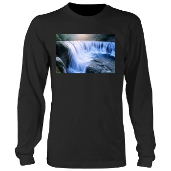 Waterfalls Men's Heavy Long Sleeve TShirt