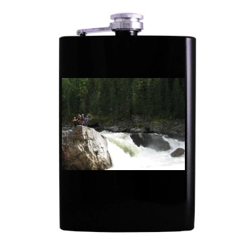 Waterfalls Hip Flask