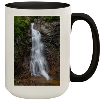 Waterfalls 15oz Colored Inner & Handle Mug