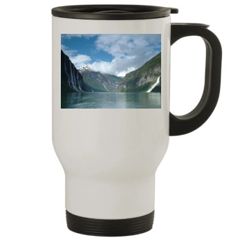 Waterfalls Stainless Steel Travel Mug