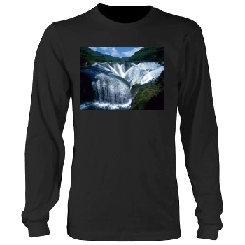 Waterfalls Men's Heavy Long Sleeve TShirt