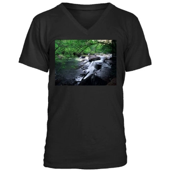 Waterfalls Men's V-Neck T-Shirt