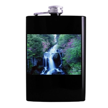 Waterfalls Hip Flask