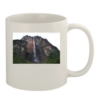 Waterfalls 11oz White Mug