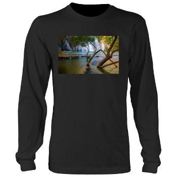 Waterfalls Men's Heavy Long Sleeve TShirt