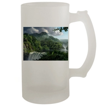 Waterfalls 16oz Frosted Beer Stein