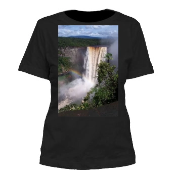 Waterfalls Women's Cut T-Shirt