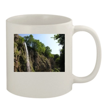 Waterfalls 11oz White Mug