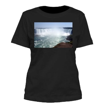 Waterfalls Women's Cut T-Shirt