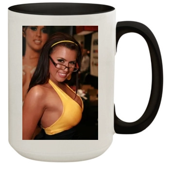 Eva Angelina 15oz Colored Inner & Handle Mug