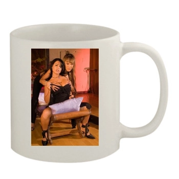 Eva Angelina 11oz White Mug