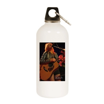 Ellie Goulding White Water Bottle With Carabiner